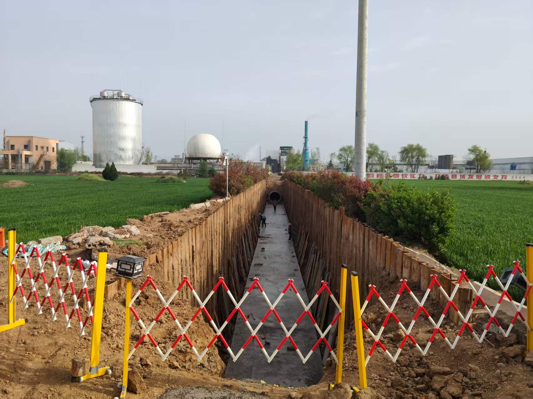 破局雨污合流  筑牢生态基底——天地建设武功县水循环利用工程侧记。（郑立宇）图.jpg